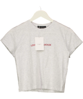 IMNOTAMORNINGPERSON Grey Boxy Tee UK S/M