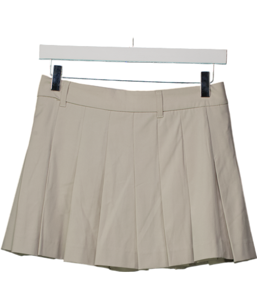 ZARA Cream Pleated Skort UK XS