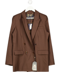 HOLLAND COOPER Brown The Portman Blazer Walnut Twill UK 12