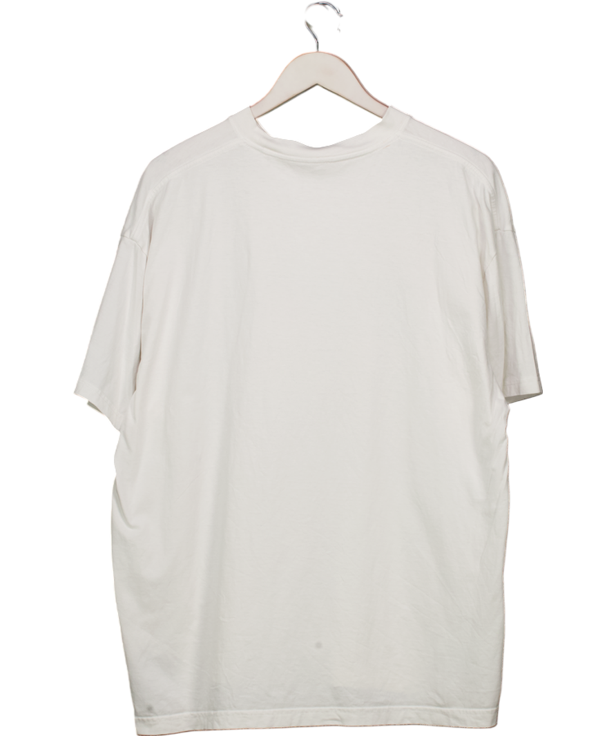 White "it Girl" Oversize T-shirt UK L