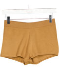 Noughts & Kisses Tan Brown Knit Shorts UK XS