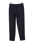 PAUL SMITH Navy Blue  100% Wool Tapered Trousers UK 6