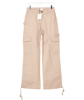 MISTRESS ROCKS Beige Stone Loose Fit Cargo Trousers UK XS