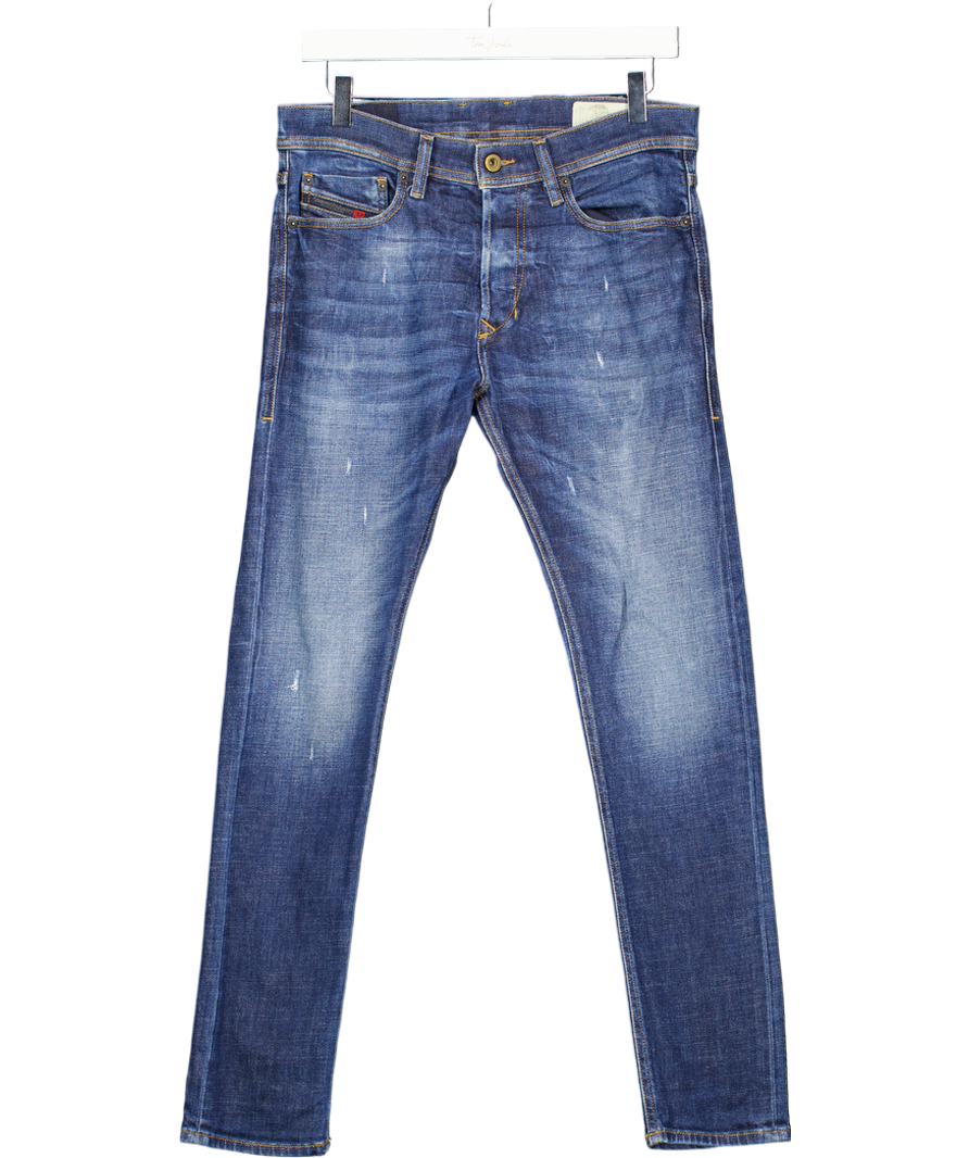 Diesel Blue Tepphar Slim Leg Stretch Jeans W28