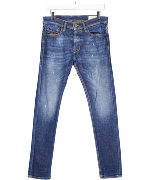 Diesel Blue Tepphar Slim Leg Stretch Jeans W28