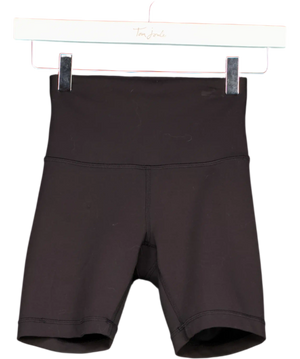 Lululemon Black High-rise Shorts UK S