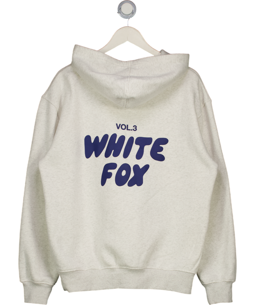 WHITE FOX Grey Volume 3 Hoodie UK S/M