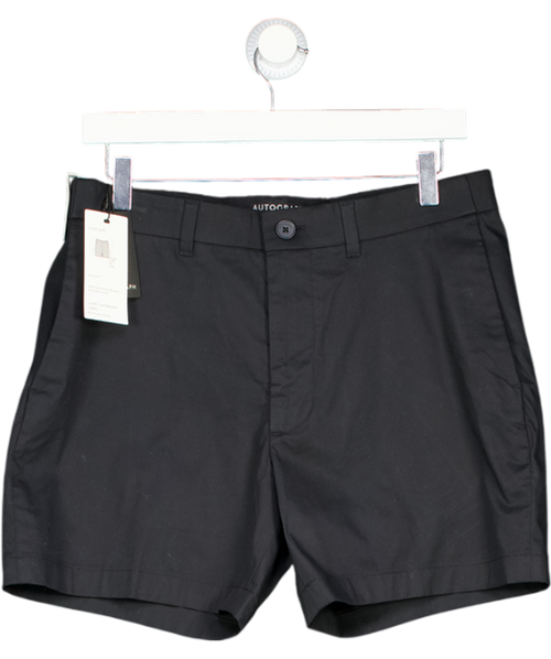 Autograph Black Regular Fit Super Lightweight Chino Shorts W32