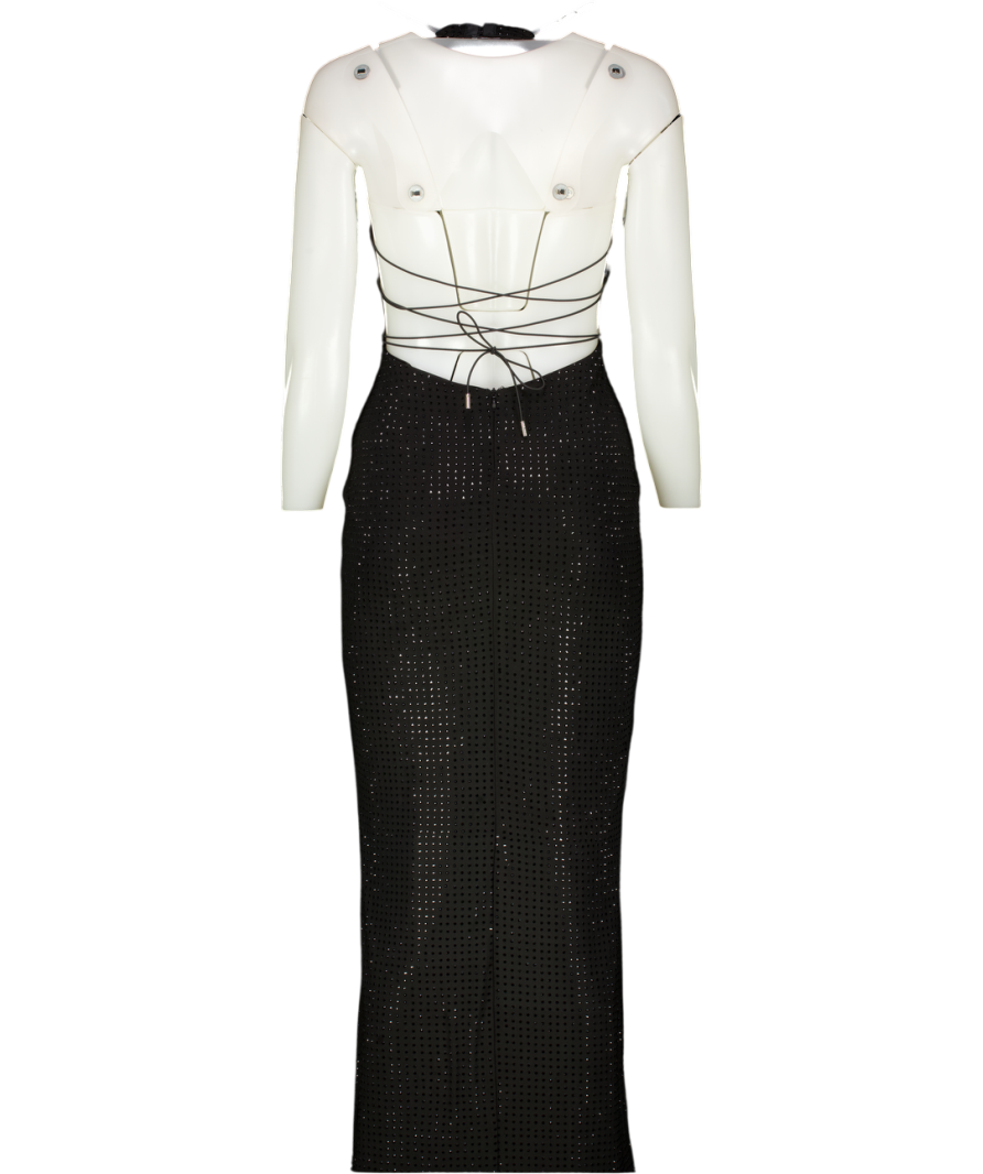 Babyboo Black Zayde Maxi Dress UK S