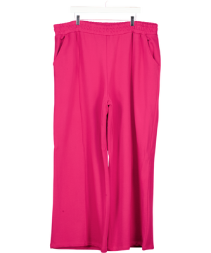 ASOS Pink Seam Detail Straight Leg Jogger Trousers Uk 20 / UK 22