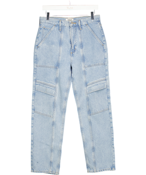 AGOLDE Blue Cooper Organic Cotton Cargo Jeans W27