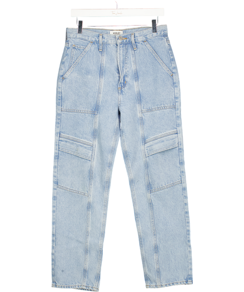 AGOLDE Blue Cooper Organic Cotton Cargo Jeans W27