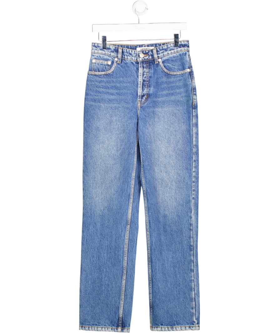VENROY Blue V Front Denim Jeans UK S