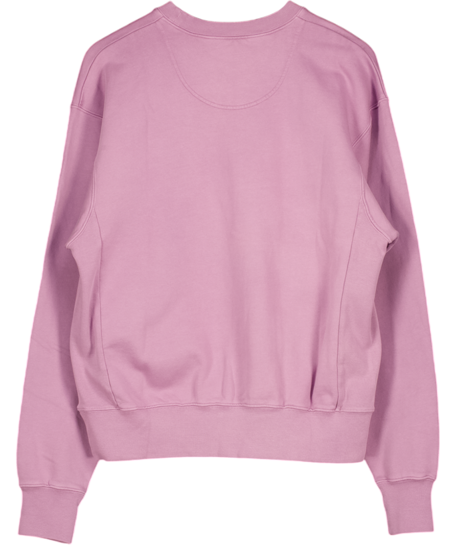 7 DAYS ACTIVE Dusty Lilac Premium 100% Cotton Monday Sweatshirt UK S/M