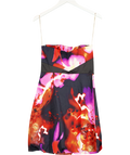 Karen Millen Multicolour Zip Detail Bubble Hem Dress UK 10