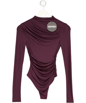 BABYBOO Pearson Bodysuit - Plum Purple UK XS