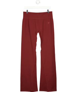 GYMSHARK Red Soft Sculpt Flared Leggings UK XXL
