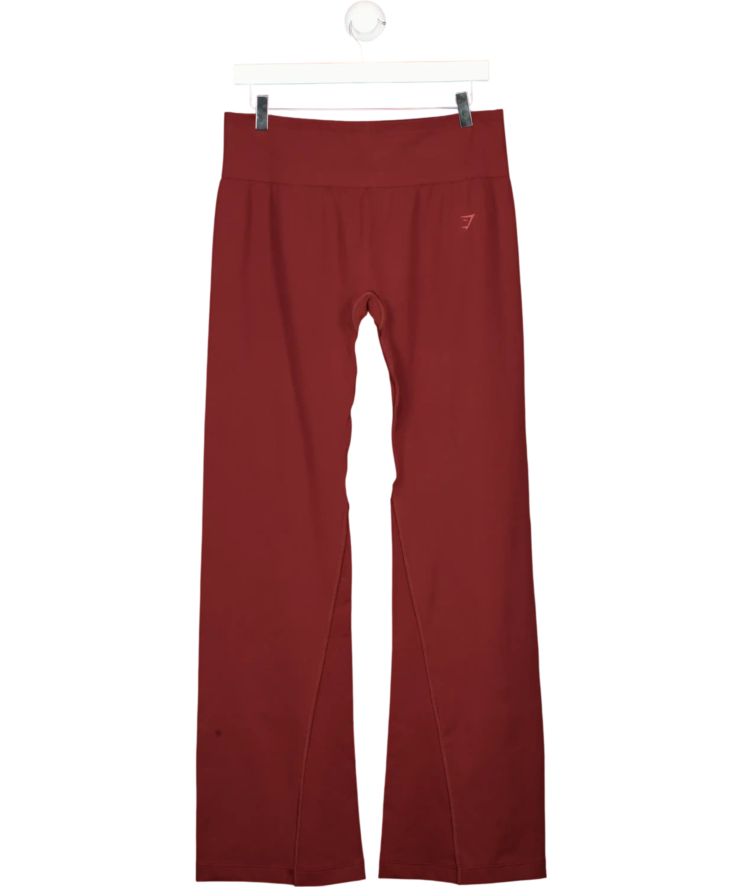 GYMSHARK Red Soft Sculpt Flared Leggings UK XXL