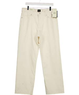 H&M Cream Relaxed Jeans L32 W34