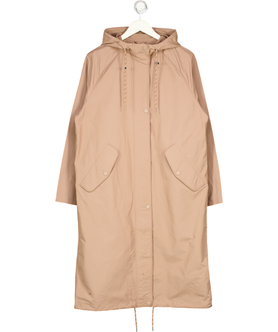 VARLEY Brown Isa Lightweight Rain Jacket UK XXS