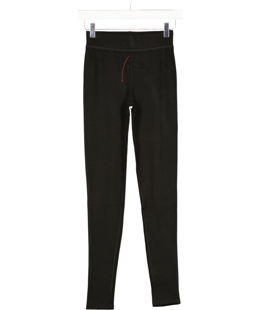 TOPSHOP Black Jersey Leggings UK XS