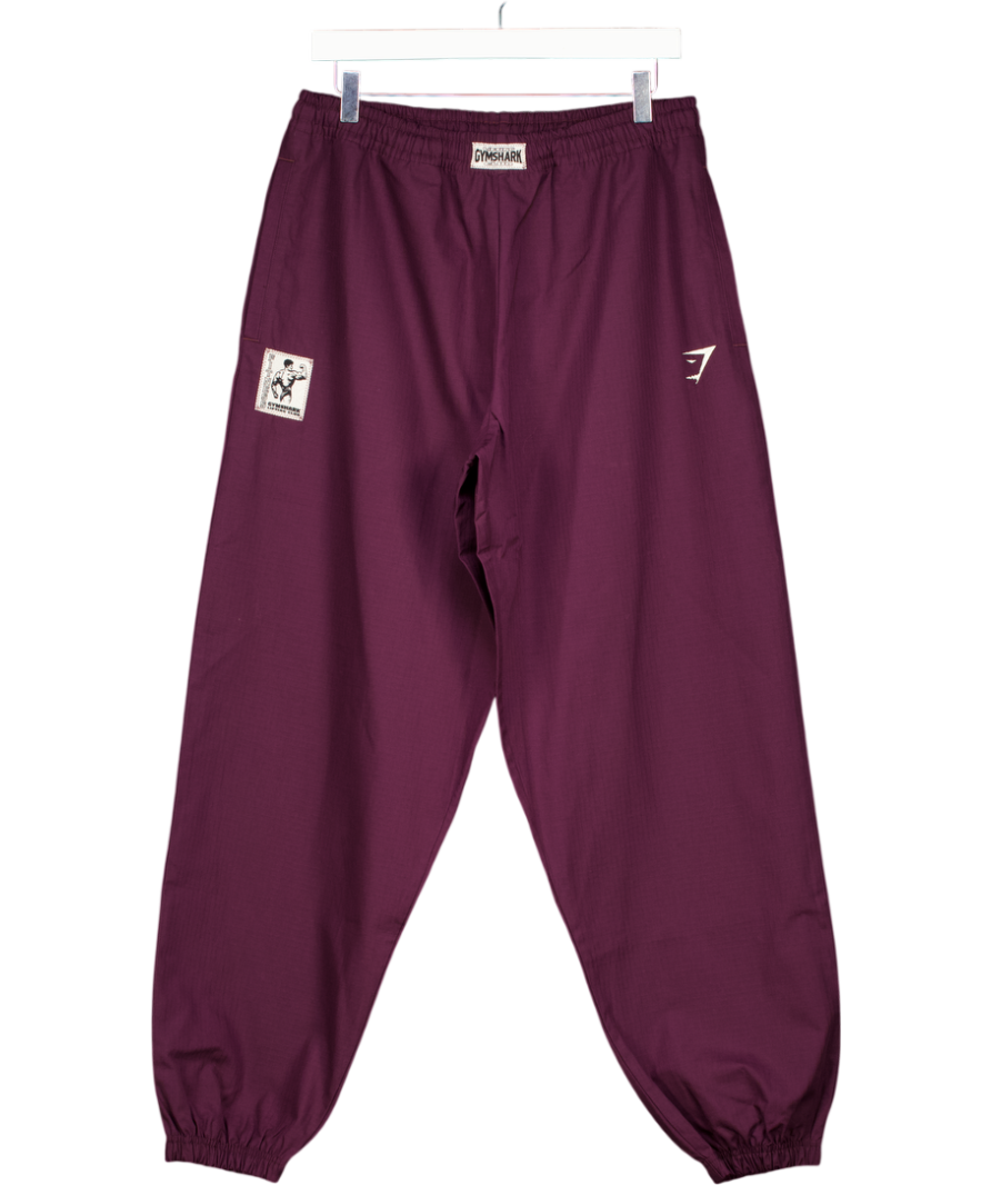gymshark Red Straight Leg Pumper Pants UK M