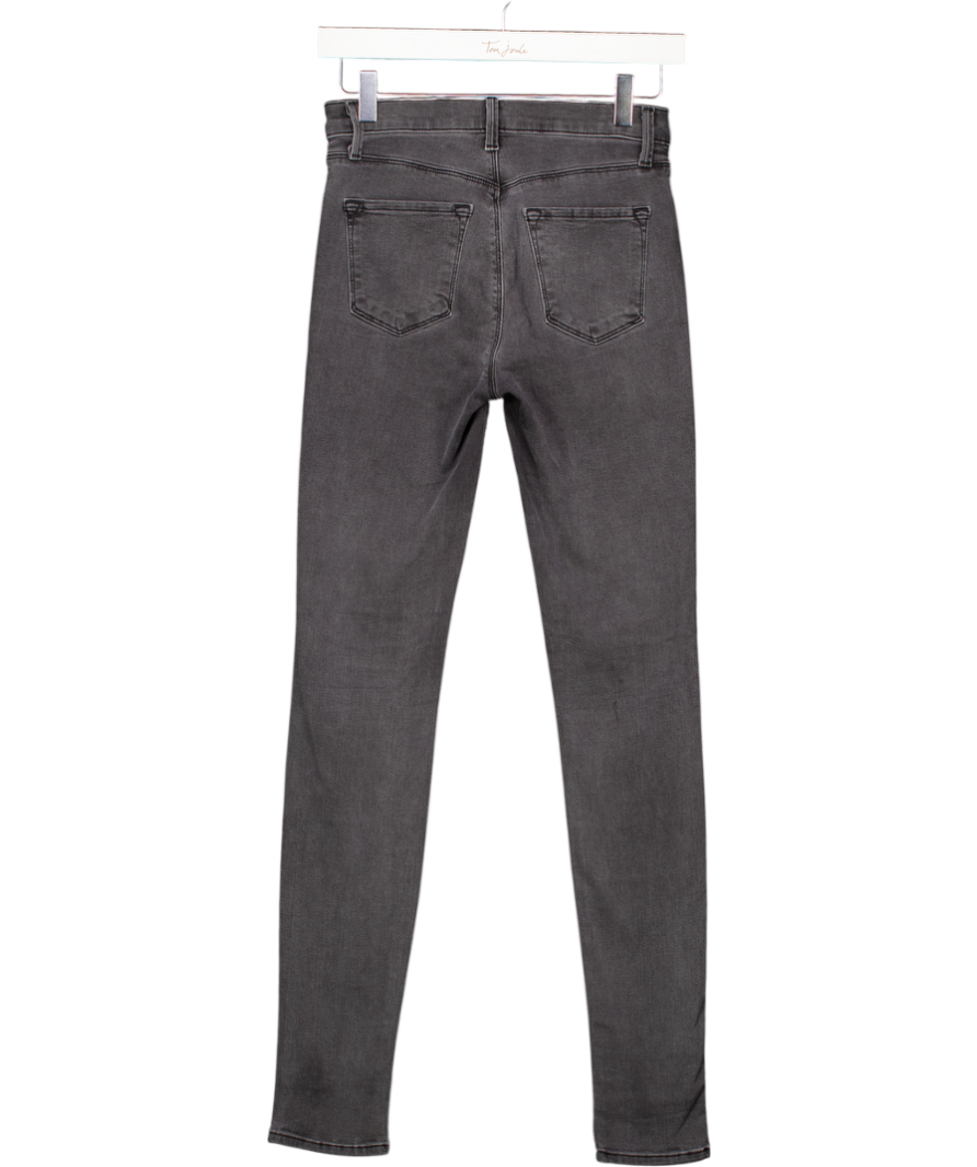 J BRAND Grey Maria High Waisted Skinny Jeans W25