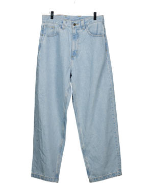 Carhatt Blue Aaron Trousers UK XS
