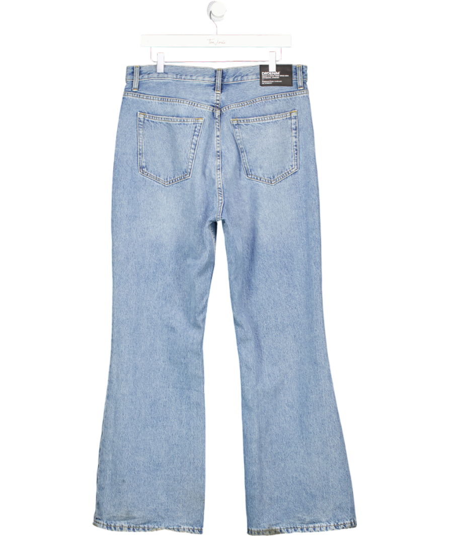 Dr Denim Blue Rift Wide Bootcut Jeans W31