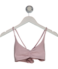 White Fox Fusion Sports Bra Ballet Pink UK S