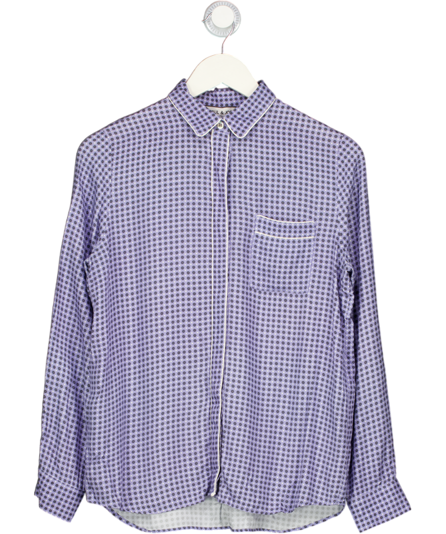 Paul & Joe Blue Dd68 Faureveil Blouse UK 10