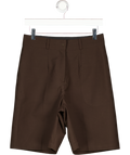 THE FRANKIE SHOP Chocolate Brown Shorts UK M