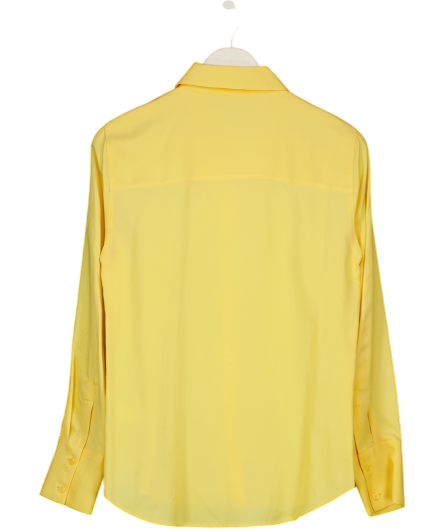 ZARA Yellow Long Sleeve Shirt UK XS