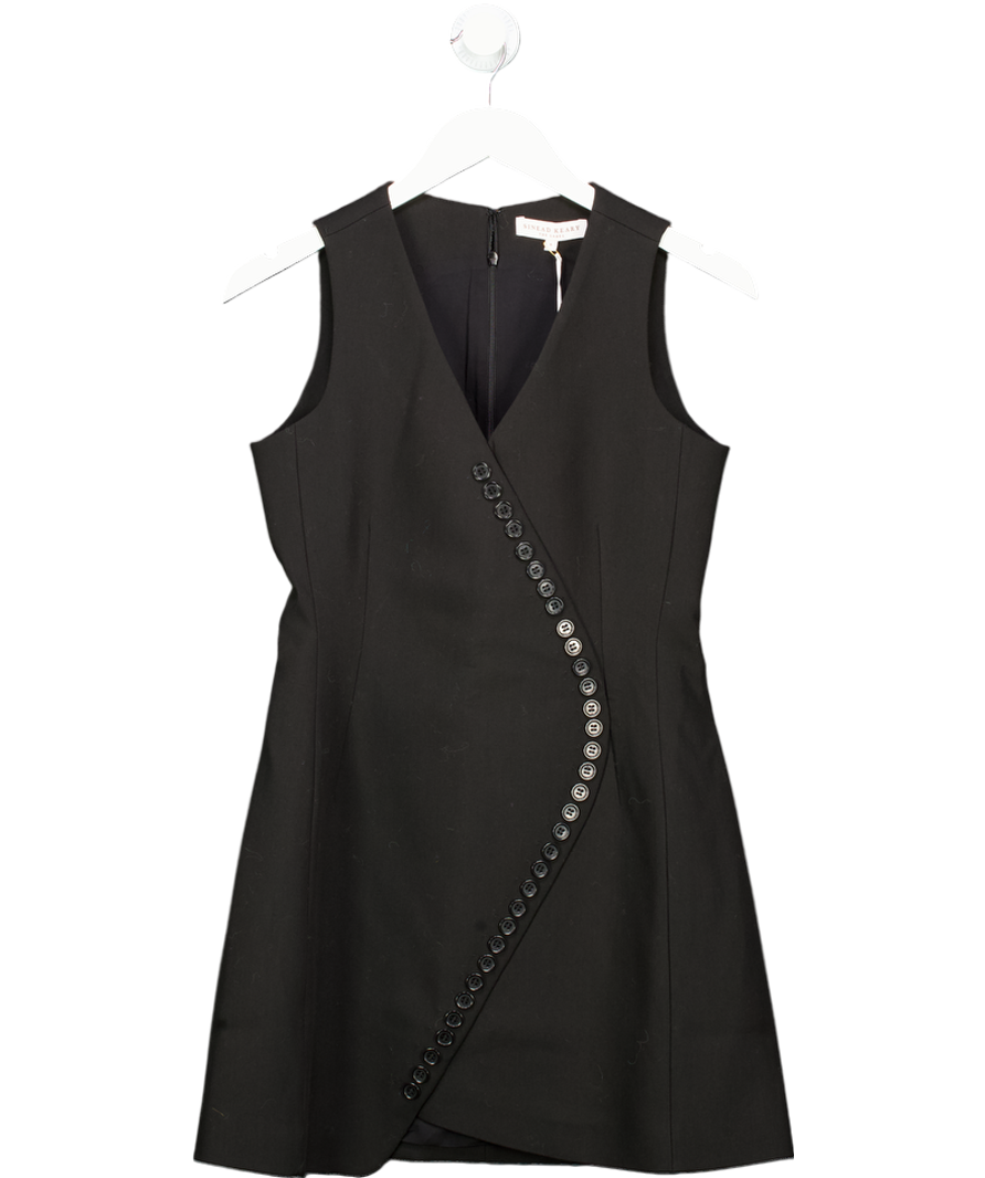 Sinead Keary Black "the Ellen" - Wave Dress UK 6