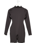 SKIMS Black All In One Long Sleeve Mid Thigh Jumpsuit UK S
