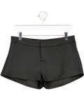 White Fox Black Time Passes Mini Shorts UK S