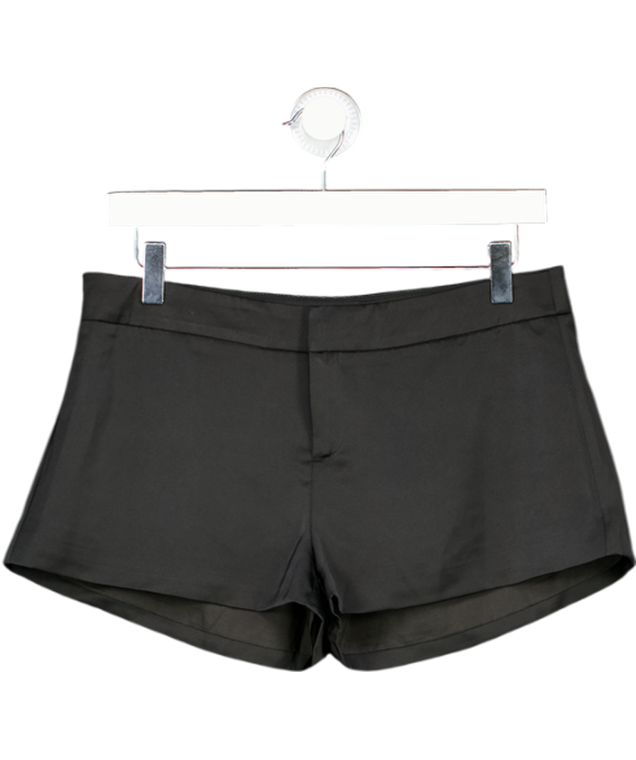 White Fox Black Time Passes Mini Shorts UK S
