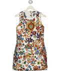 BELLA BARNETT Multicoloured Gio Diamante Mini Dress UK XS