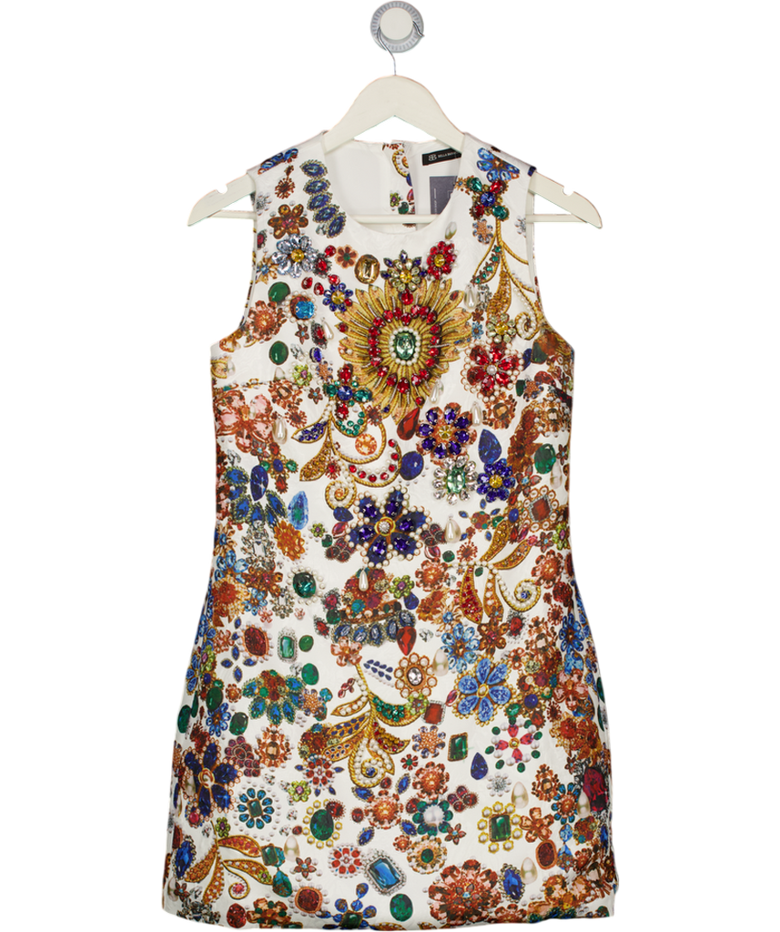 gio diamante mini dress BELLA BARNETT Multicoloured Gio Diamante Mini Dress UK XS – Reliked