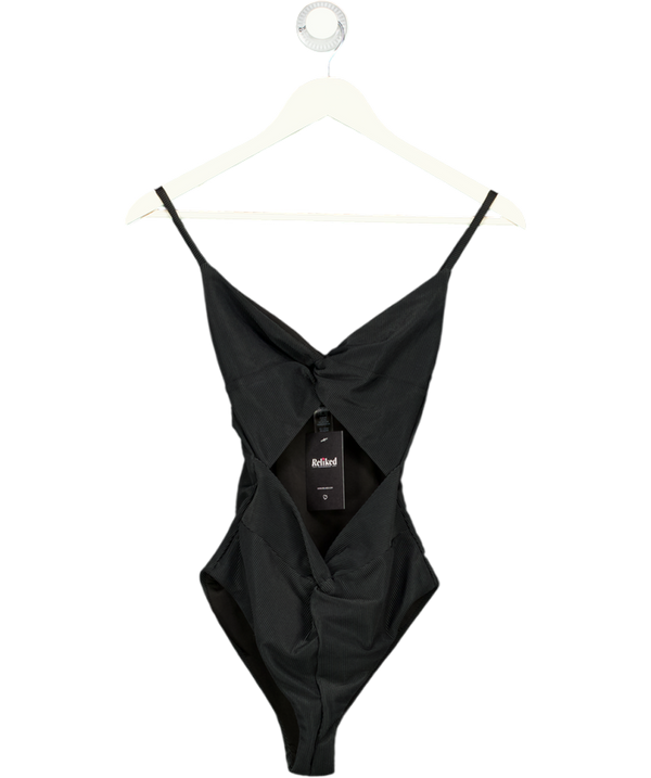 BEACH RIOT Black Annalisa One-piece Swimsuit UK XS
