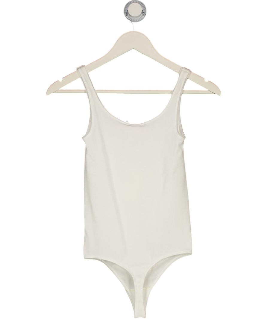 WOLFORD White Jamaika Stretch-jersey Bodysuit UK S