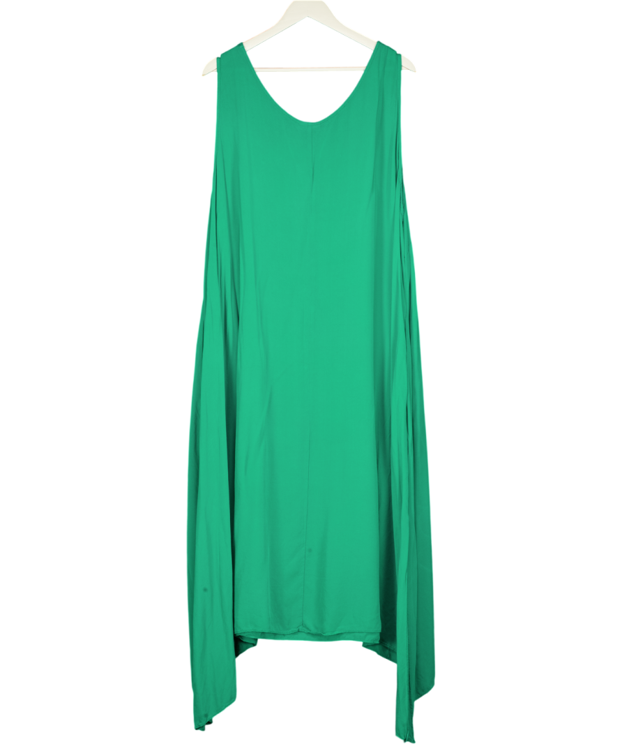 LIVE UNLIMITED Emerald Green Sleeveless Maxi Dress UK 28