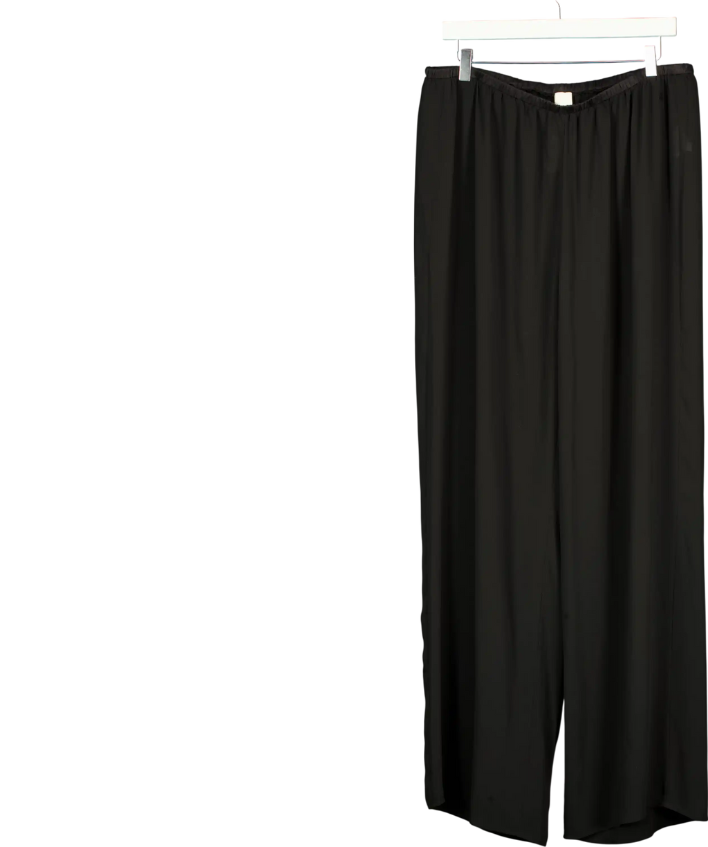 MAEBE Palm Pants - Black UK 16