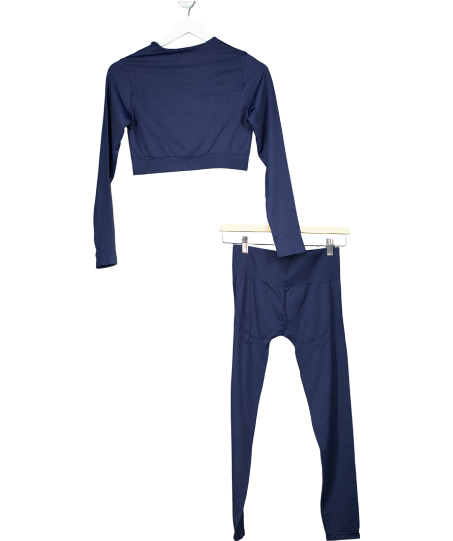 gymshark Grey Cosy Luxe Zip Through Hoodie And Jogger Set UK M