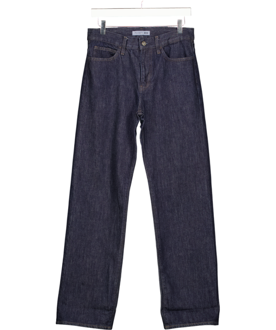 UNIQLO X Jw Anderson Dark Blue  High Rise Straight Leg Jeans L31 W25
