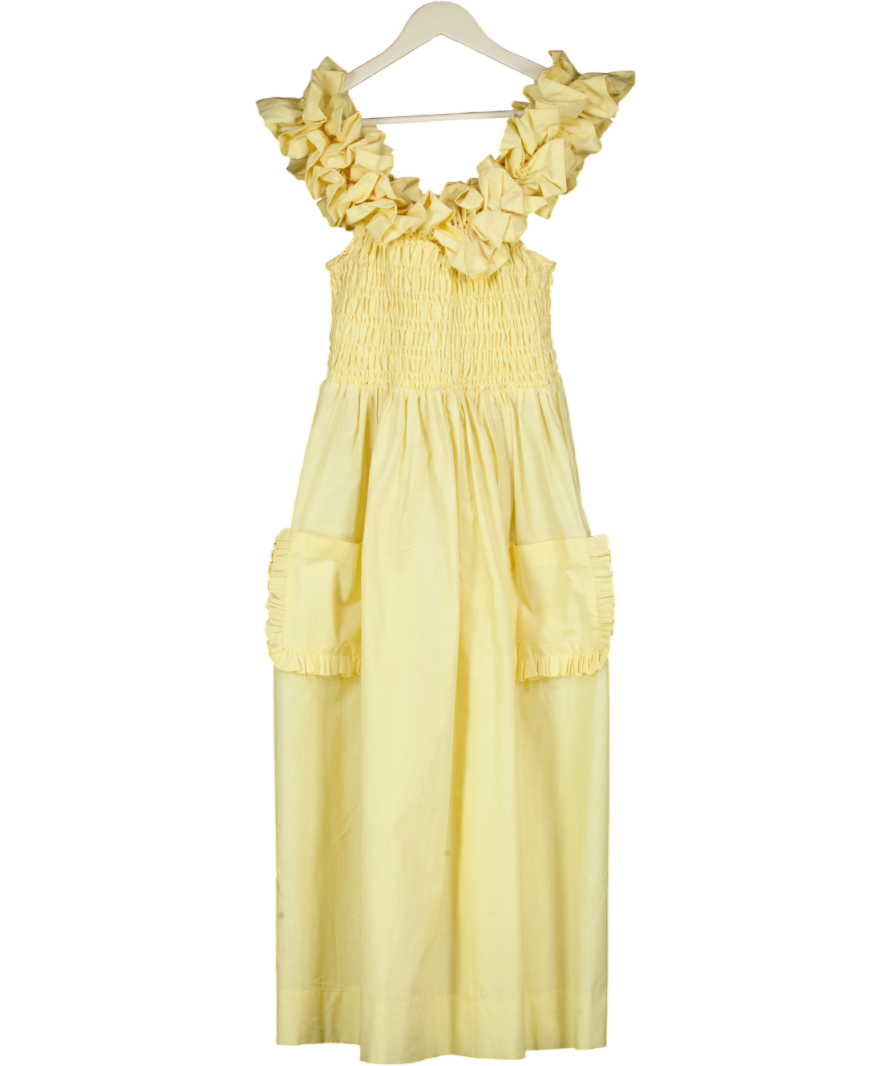MOLBY THE LABEL Lola Dress - Yellow UK 18