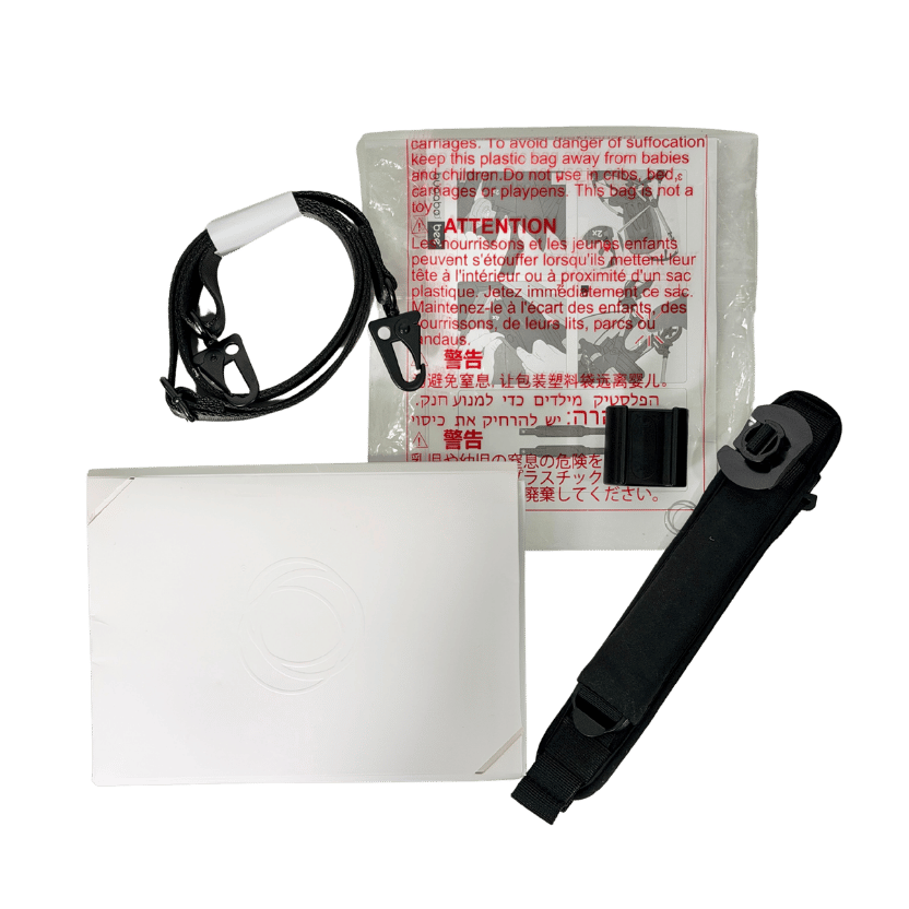 Bugaboo Grey Bee 6 Carrycot / frame and raincover