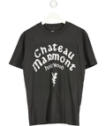 Black Chateau Marmont Boxy Washed T-shirt UK S
