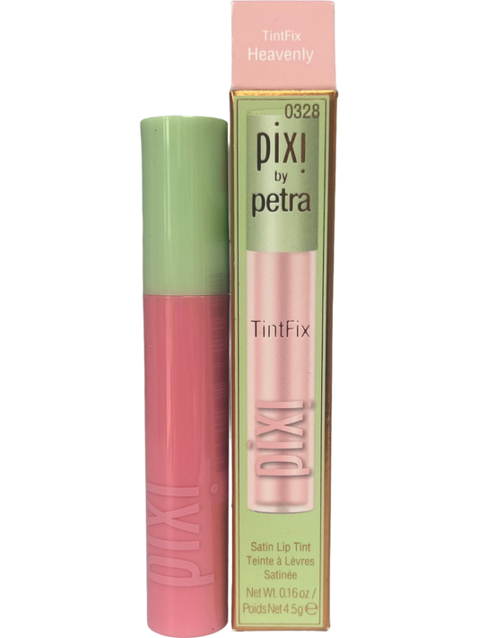 Pixi Beauty Pink Satin Lip Tint Heavenly Hydrating Silky Texture 0.16 Oz