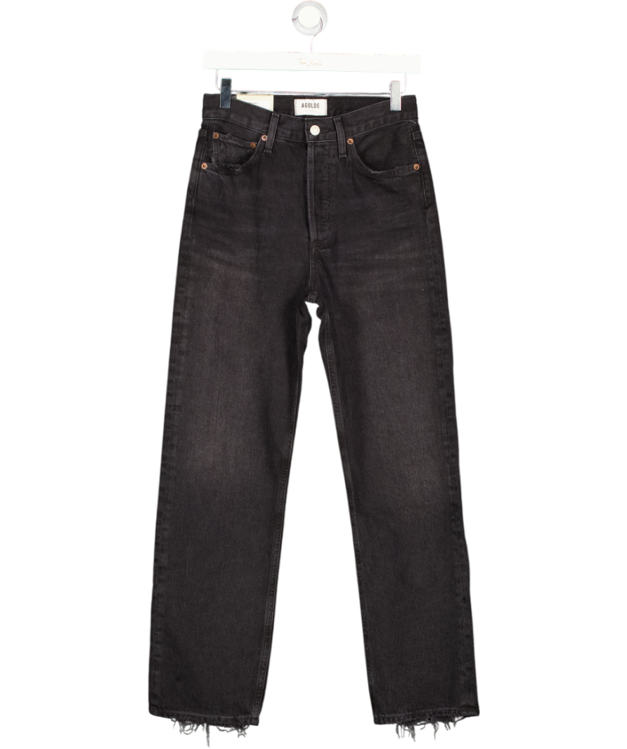 AGOLDE Black 90's Mid-rise Loose-fit Denim Jeans W24